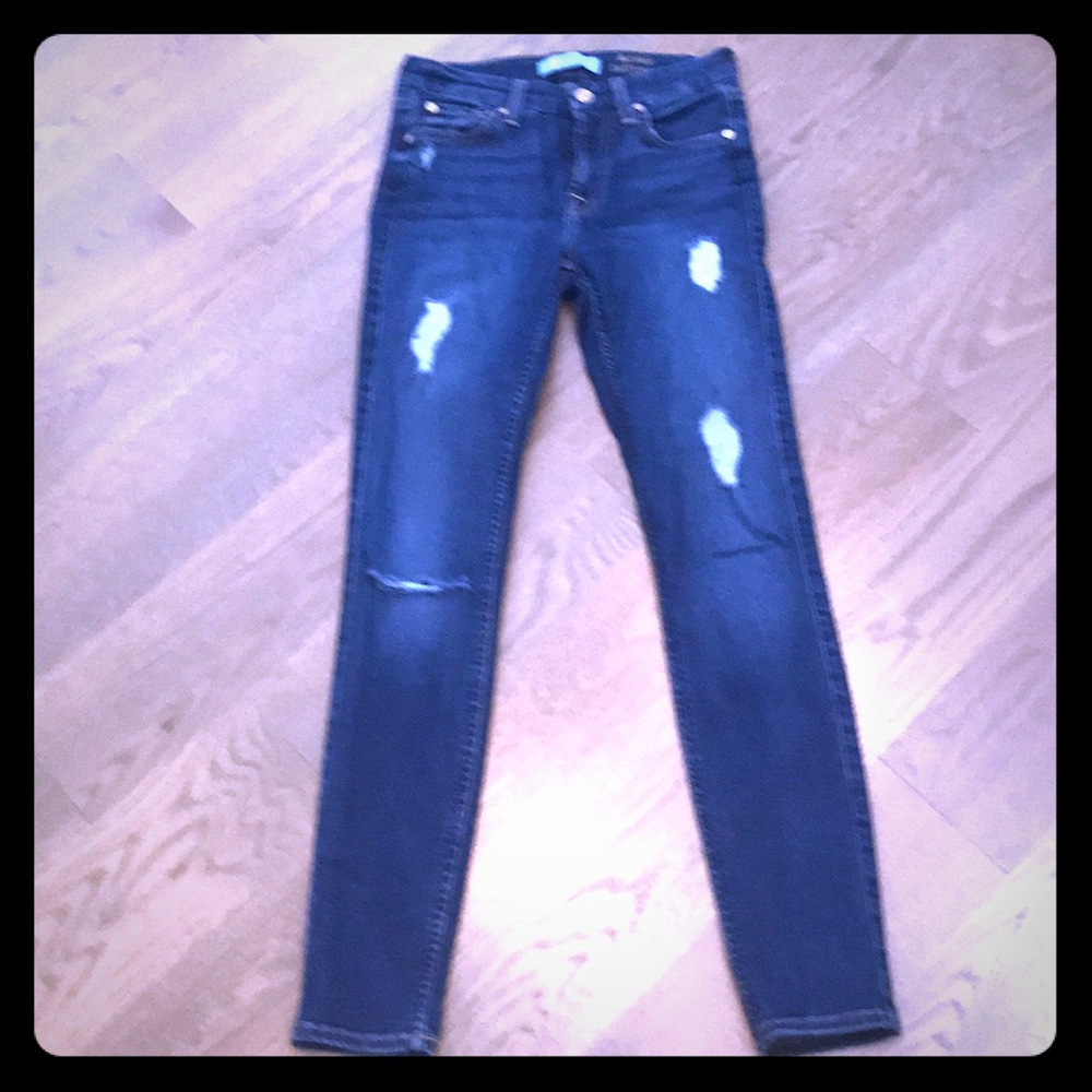 7 For All Mankind b(air) The Ankle Skinny Denim